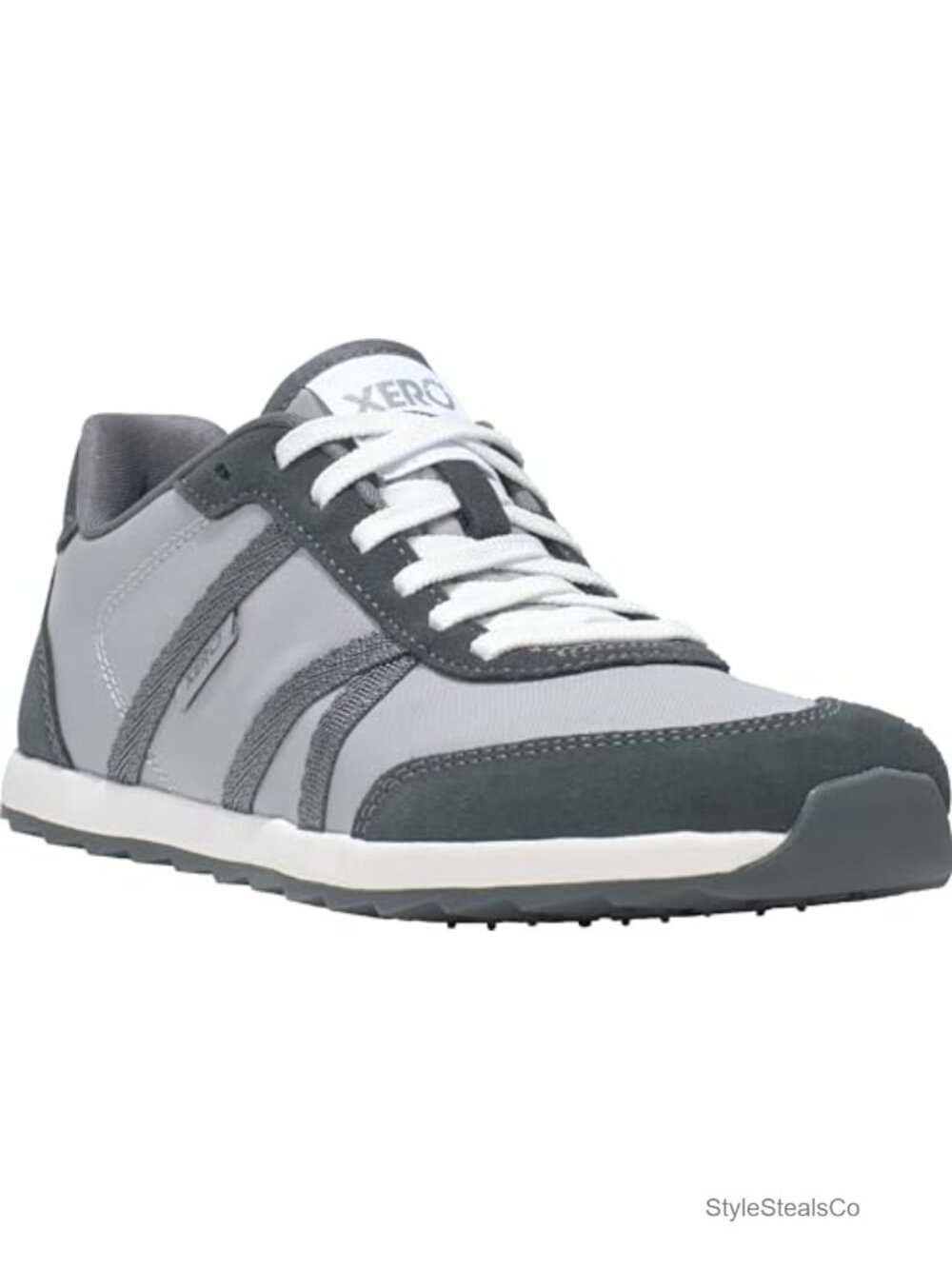 Womens Retro Casual Sneaker Wide Toe Barefoot Zero Drop Nylon Suede